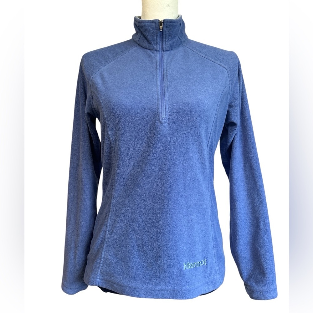 Marmot Fleece Jacket Women’s Size Small  Partial‎ Zip